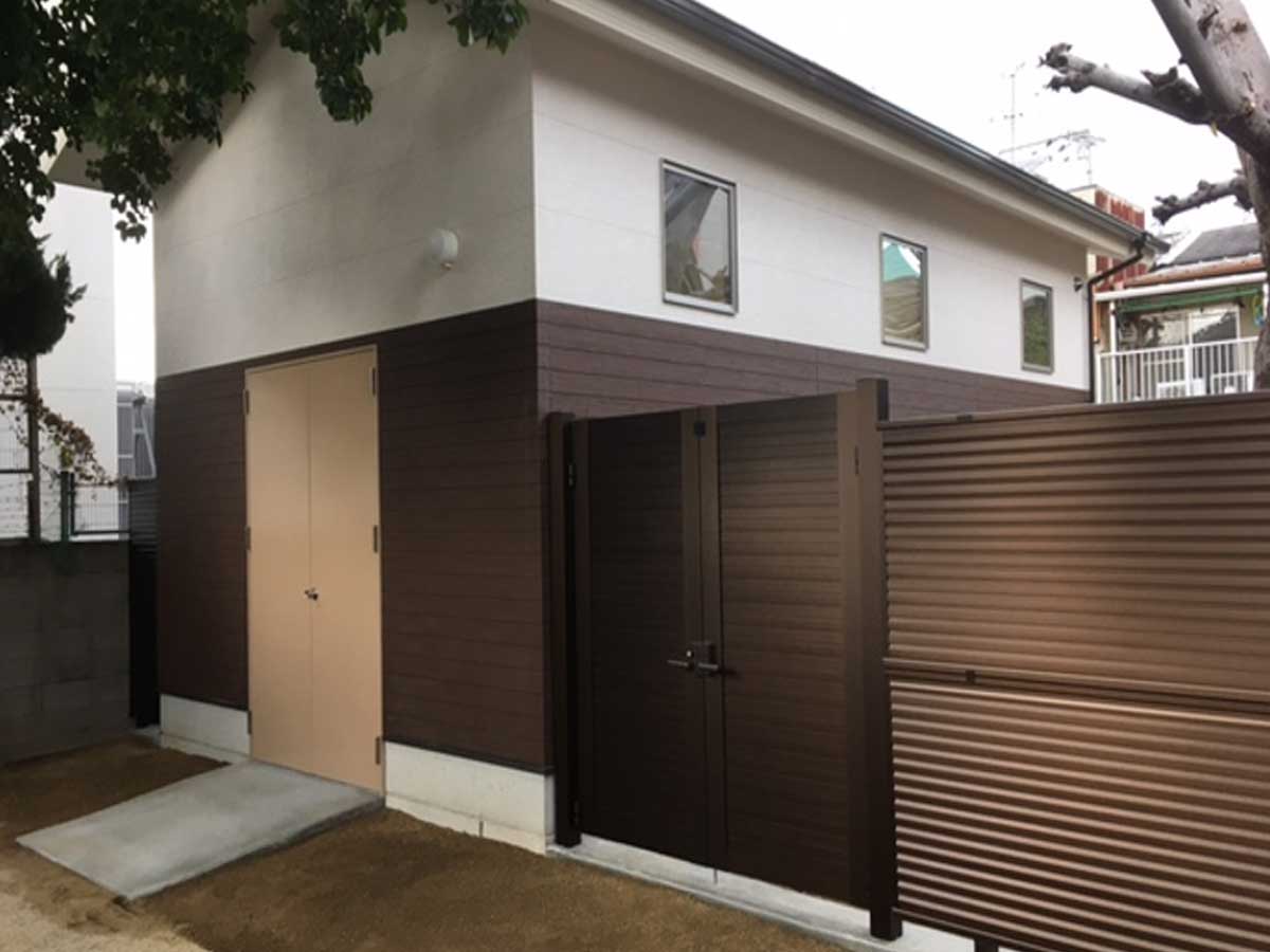 T神社倉庫(新築工事)